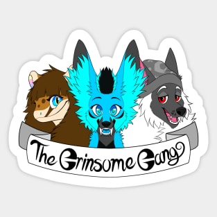 The Grinsome Gang Sticker